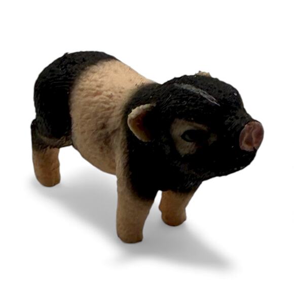 Schleich Farm World Mini Pig and Piglet Figurine 42422 Animal Toy Montessori - Picture 5 of 6